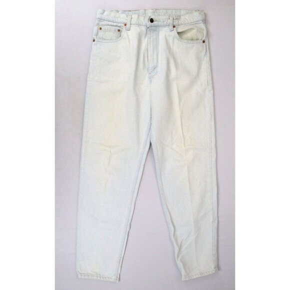 Vintage Levis 550 Jeans Mens 36x32 Blue‎ Light Wash USA Made Denim Relaxed Fit - Picture 3 of 10